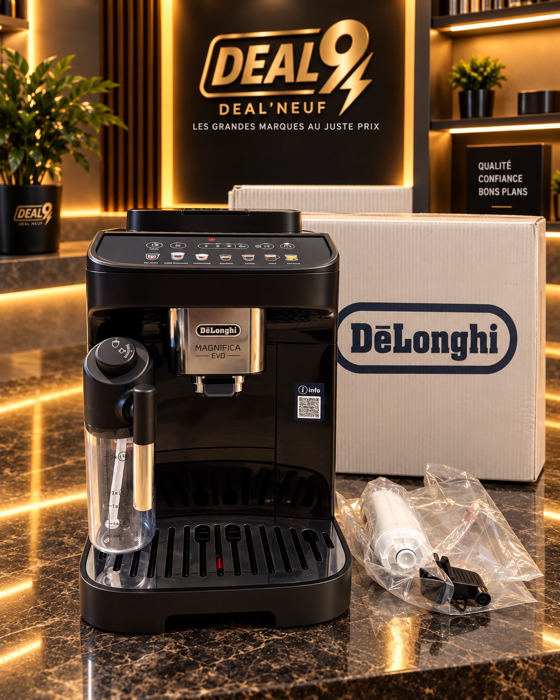 De’Longhi Machine à café Magnifica Evo
