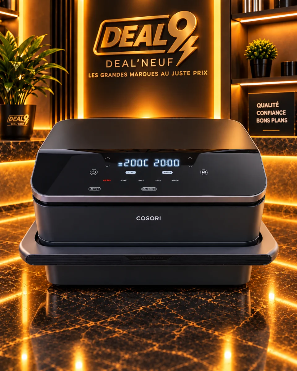 Cosori Air Fryer double zone capacité 10 L